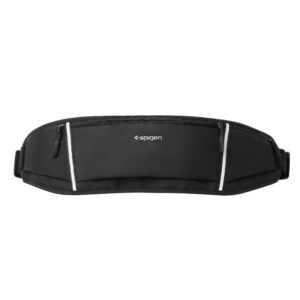 Spigen A710 Dynamic Shield Waist Bag - Sports Waist Bag / Belt Bag for Smartphone up to 6.9 (juodos spalvos) - Image 8