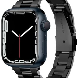 Spigen Modern Fit Watch apyrankė, juodos spalvos - Apple Watch 42mm/41mm/40mm/38mm