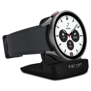 Spigen S353 Night Stand - Charging stand for Samsung Galaxy Watch 5 / 5 Pro / 6 (Black) - Image 15