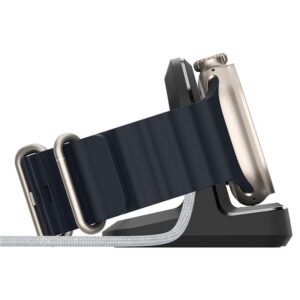 Spigen Rugged Armor Stand, juodos spalvos - Apple Watch - Image 9