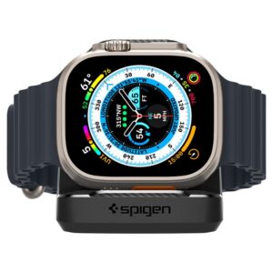 Spigen Rugged Armor Stand, juodos spalvos - Apple Watch - Image 4