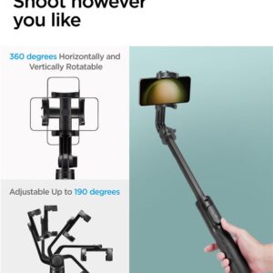 Asmenukių lazda štatyvas Bluetooth Spigen S560W juodos spalvos - Image 5