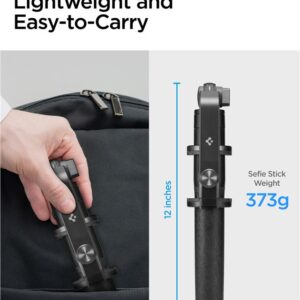 Asmenukių lazda štatyvas Bluetooth Spigen S560W juodos spalvos - Image 8