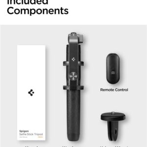 Asmenukių lazda štatyvas Bluetooth Spigen S560W juodos spalvos - Image 11