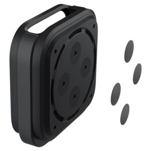 Spigen Silicone Fit Mount, juodos spalvos - Apple TV 4K 3th Gen (2022) - Image 3