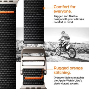 Spigen DuraPro Flex, juodos spalvos - Apple Watch 49mm/46mm/45mm/44mm/42mm - Image 12