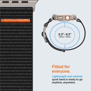 Spigen DuraPro Flex, juodos spalvos - Apple Watch 49mm/46mm/45mm/44mm/42mm - Image 17