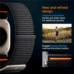 Spigen DuraPro Flex, juodos spalvos - Apple Watch 49mm/46mm/45mm/44mm/42mm - Image 19