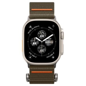 Spigen DuraPro Flex, khaki - Apple Watch 49mm/46mm/45mm/44mm/42mm - Image 2