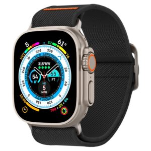Spigen Fit Lite Ultra Apple Watch 4 / 5 / 6 / 7 / 8 / 9 / SE / Ultra (42 / 44 / 45 / 49 mm) juodos spalvos - Image 10