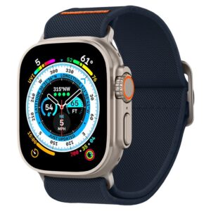 Spigen Fit Lite Ultra Apple Watch 4 / 5 / 6 / 7 / 8 / 9 / SE / Ultra (42 / 44 / 45 / 49 mm) mėlynos spalvos - Image 10