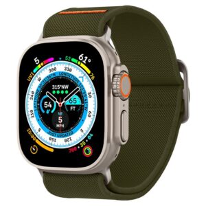 Spigen Fit Lite Ultra - Strap for Apple Watch 42/44/45/49 mm (Khaki) - Image 7