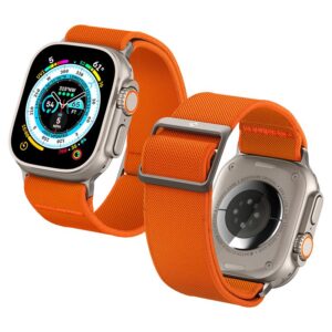 Spigen Fit Lite Ultra Apple Watch 4 / 5 / 6 / 7 / 8 / SE / Ultra (42 / 44 / 45 / 49 mm) oranžinės spalvos - Image 16