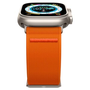 Spigen Fit Lite Ultra Apple Watch 4 / 5 / 6 / 7 / 8 / SE / Ultra (42 / 44 / 45 / 49 mm) oranžinės spalvos - Image 18