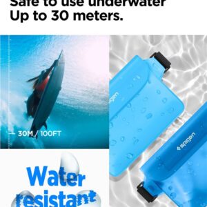 Spigen Aqua Shield WaterProof Waist Bag A620 2 Pack, sea blue - Image 8
