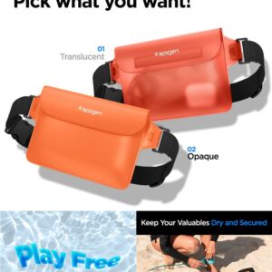Spigen Aqua Shield WaterProof Waist Bag A620 2 Pack, sunset orange - Image 9
