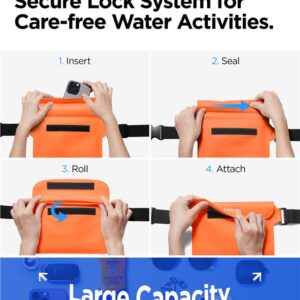 Spigen Aqua Shield WaterProof Waist Bag A620 2 Pack, sunset orange - Image 13