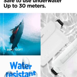 Spigen Aqua Shield WaterProof Waist Bag A620 2 Pack, snow baltos spalvos - Image 8