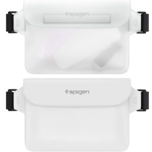 Spigen Aqua Shield WaterProof Waist Bag A620 2 Pack, snow baltos spalvos - Image 10