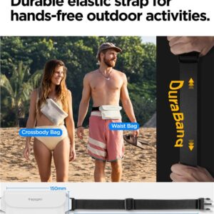 Spigen Aqua Shield WaterProof Waist Bag A620 2 Pack, snow baltos spalvos - Image 4