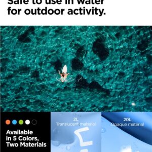 Spigen Aqua Shield WaterProof Dry Bag 20L + 2L A630, sea blue - Image 4