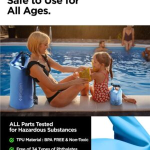 Spigen Aqua Shield WaterProof Dry Bag 20L + 2L A630, sea blue - Image 13