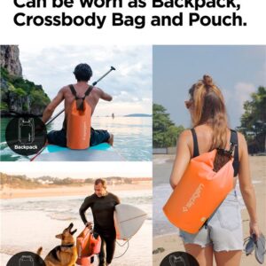 Spigen Aqua Shield WaterProof Dry Bag 20L + 2L A630, sunset orange - Image 8