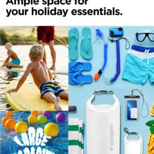 Spigen Aqua Shield WaterProof Dry Bag 20L + 2L A630, snow baltos spalvos - Image 5