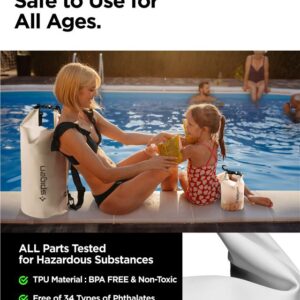 Spigen Aqua Shield WaterProof Dry Bag 20L + 2L A630, snow baltos spalvos - Image 6