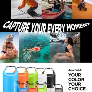 Spigen Aqua Shield WaterProof Dry Bag 20L + 2L A630, snow baltos spalvos - Image 7