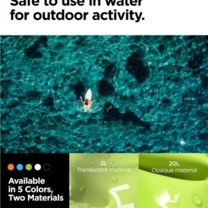 Spigen Aqua Shield WaterProof Dry Bag 20L + 2L A630, cactus green - Image 11