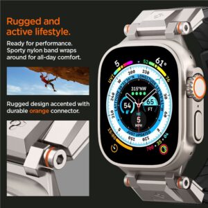 Spigen Durapro Armor apyrankė skirta Apple Watch 4/5/6/7/8/9/SE/ Ultra (42/44/45/49 mm) - juodos spalvos - Image 11