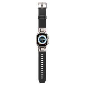 Spigen Durapro Armor apyrankė skirta Apple Watch 4/5/6/7/8/9/SE/ Ultra (42/44/45/49 mm) - juodos spalvos - Image 12