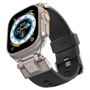 Spigen Durapro Armor apyrankė skirta Apple Watch 4/5/6/7/8/9/SE/ Ultra (42/44/45/49 mm) - juodos spalvos - Image 18