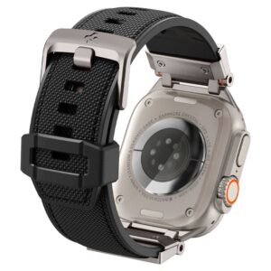 Spigen Durapro Armor apyrankė skirta Apple Watch 4/5/6/7/8/9/SE/ Ultra (42/44/45/49 mm) - juodos spalvos - Image 19