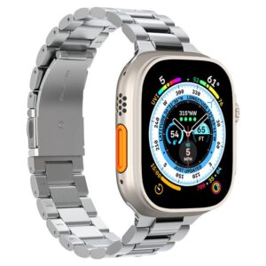 Spigen Modern Fit 316L apyrankė, sidabro spalvos - Apple Watch 49mm/46mm/45mm/44mm/42mm - Image 20