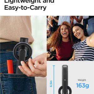 Spigen S570W MagSafe Bluetooth Selfie Stick Tripod - Smartphone stand / selfie stick holder Black - Image 11