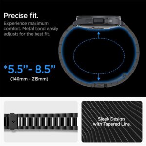 Spigen Modern Fit Band - Bracelet for Samsung Galaxy Watch 6 Classic 47 mm (Black) - Image 12