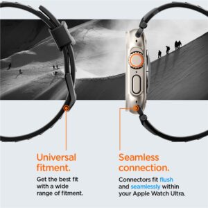 Spigen Rugged Ultra apyrankė, matinės juodos spalvos - Apple Watch 49mm/46mm/45mm/44mm/42mm - Image 11