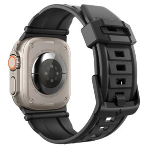 Spigen Rugged Ultra apyrankė, matinės juodos spalvos - Apple Watch 49mm/46mm/45mm/44mm/42mm - Image 20