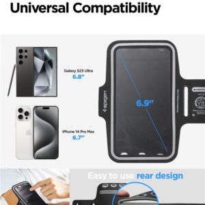 Spigen A703 Dyanmic Shield ArmBand dėklas juodos spalvos - Image 12