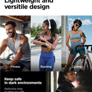 Spigen A703 Dyanmic Shield ArmBand dėklas juodos spalvos - Image 17