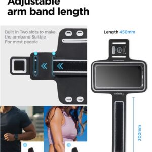 Spigen A703 Dyanmic Shield ArmBand dėklas juodos spalvos - Image 18