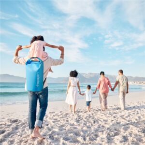 Spigen Aqua Shield WaterProof Bag A631 (30L), sea blue - Image 9