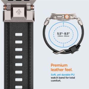 Spigen DuraPro Armor PU - Strap for Apple Watch 42/44/45/49 mm (Black) - Image 9