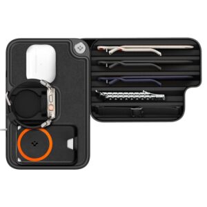 Spigen Apple Watch & Band & ETC Organizer S340, juodos spalvos - Image 15