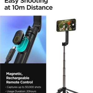 Asmenukių lazda Spigen S571W MagSafe Bluetooth with tripod - juodos spalvos - Image 13