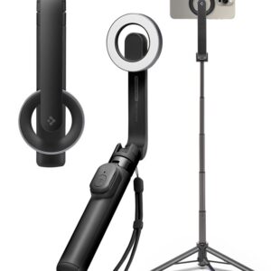 Asmenukių lazda Spigen S571W MagSafe Bluetooth with tripod - juodos spalvos - Image 10