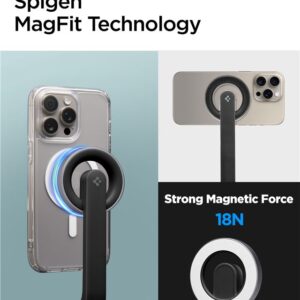 Asmenukių lazda Spigen S571W MagSafe Bluetooth with tripod - juodos spalvos - Image 14