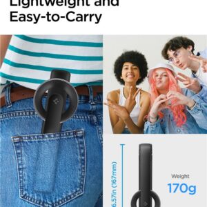 Asmenukių lazda Spigen S571W MagSafe Bluetooth with tripod - juodos spalvos - Image 15